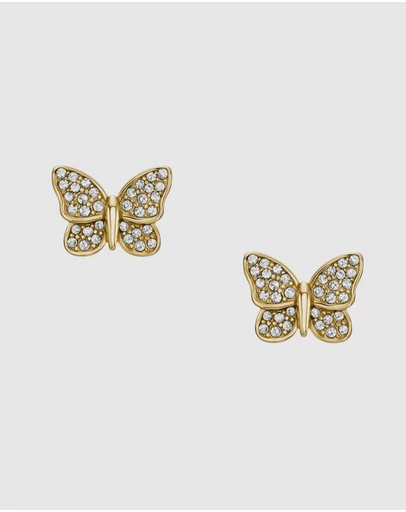 Fossil - Sutton Gold-Tone Earring