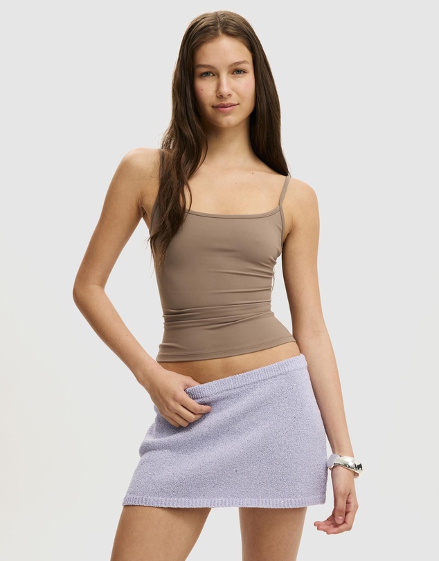 Cotton On - Sparkle Knit Mini Skirt