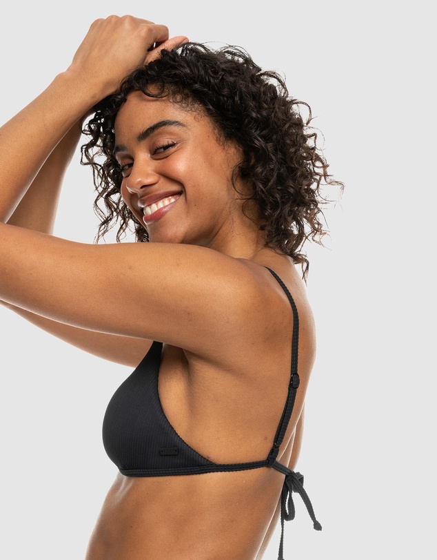 Roxy - Womens Rib ROXY Love The Quiver Tri Bikini Top