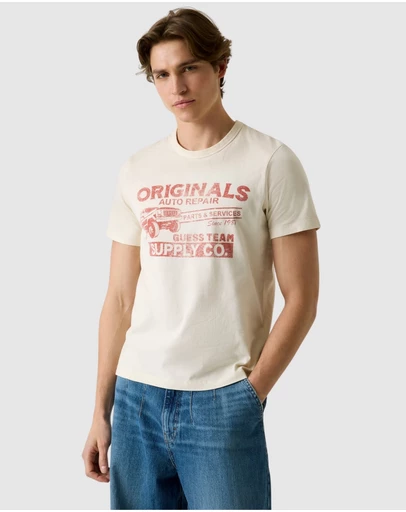 GUESS Originals - GUESS Originals Auto Repair Muscle T-Shirt
