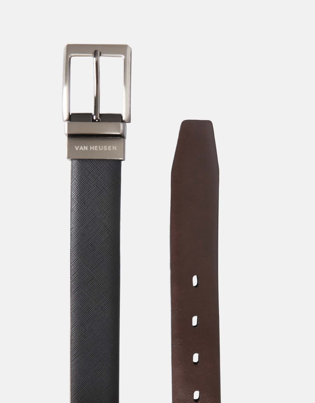 Van Heusen - Reversible Saffiano Belt