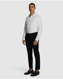 yd. - Heart Textured Slim Shirt