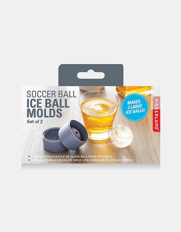 Ridleys - Soccer Ball Ice Ball Moulds Set of 2