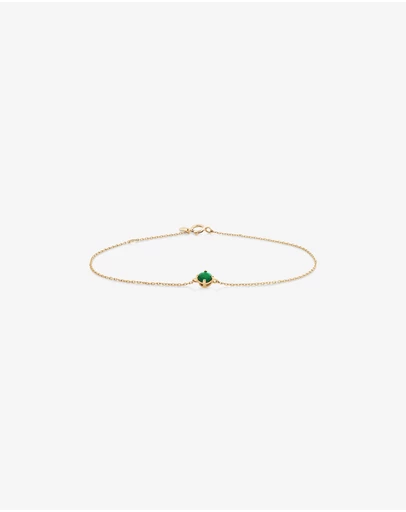 Michael Hill - Bracelet with Emerald in 10kt Yellow Gold
