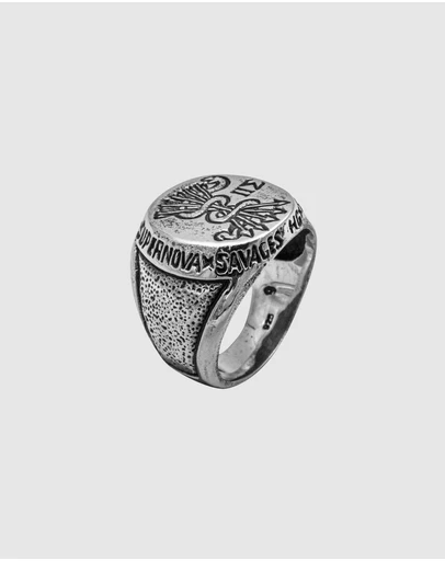 Haze & Glory - ICONIC EXCLUSIVE - Savage Signet Ring in 925 Silver