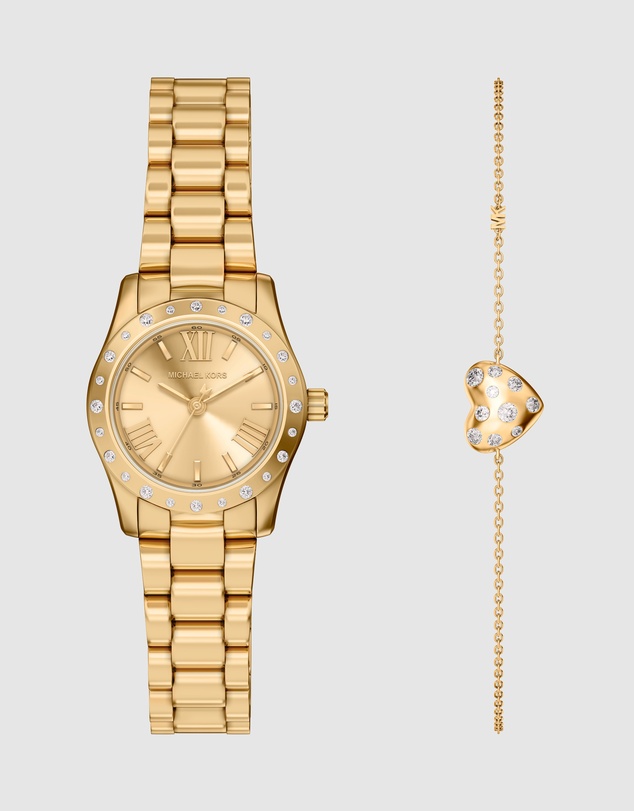 Michael Kors - Lexington Gold Tone Analogue Watch