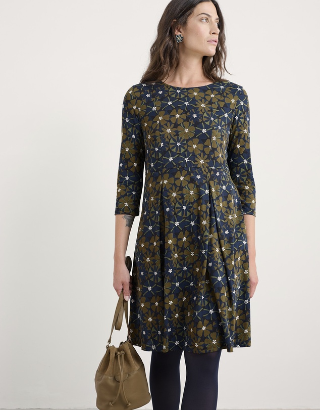 Seasalt - Seasalt Cornwall Green Witch Hazel Dress