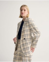 Oxford - Raffi Checked Suit Jacket