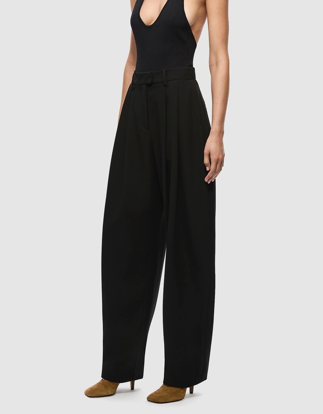 MISHA - Mezzaluna Pleated Barrell Leg Trousers