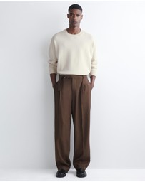 COS - Belted Linen Relaxed-Fit Wide-Leg Trousers