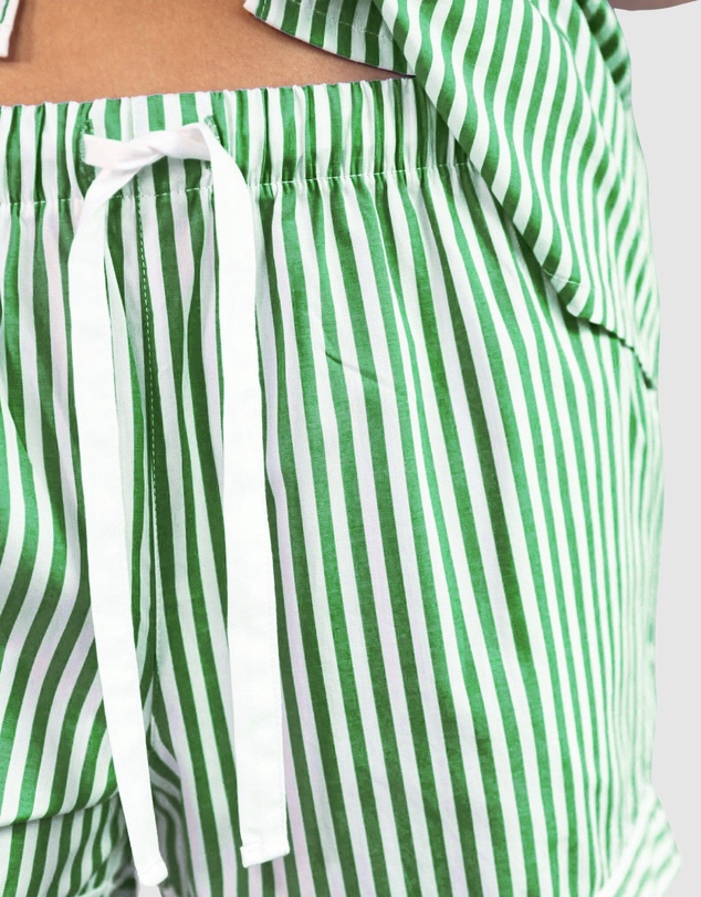 Sant And Abel - Women’s Braddock Green Short PJ Set