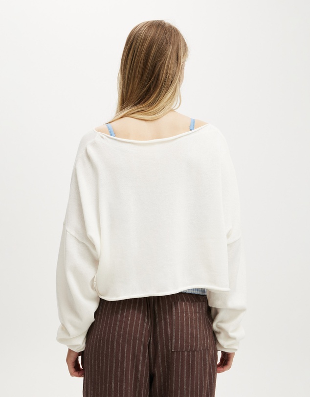 Cotton On Body - Off The Shoulder Cropped Knit