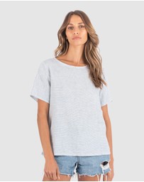 CAMIXA - Teena Linen T-shirt Top