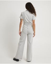 Insight - Nikki Denim Maxi Boiler Suit
