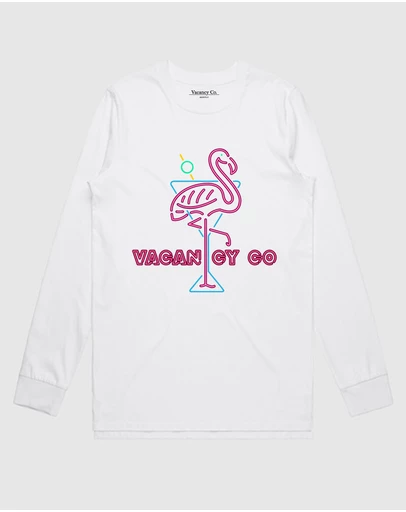 Vacancy Co - Flamingo Club Long Sleeve - Youth