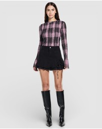 GUESS Originals - GUESS Originals Cargo Lace Mini Skirt