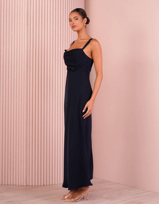 Azzurielle - Kayla Cowl Neck Gown