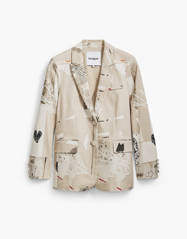 Desigual - Collage Blazer M. Christian Lacroix