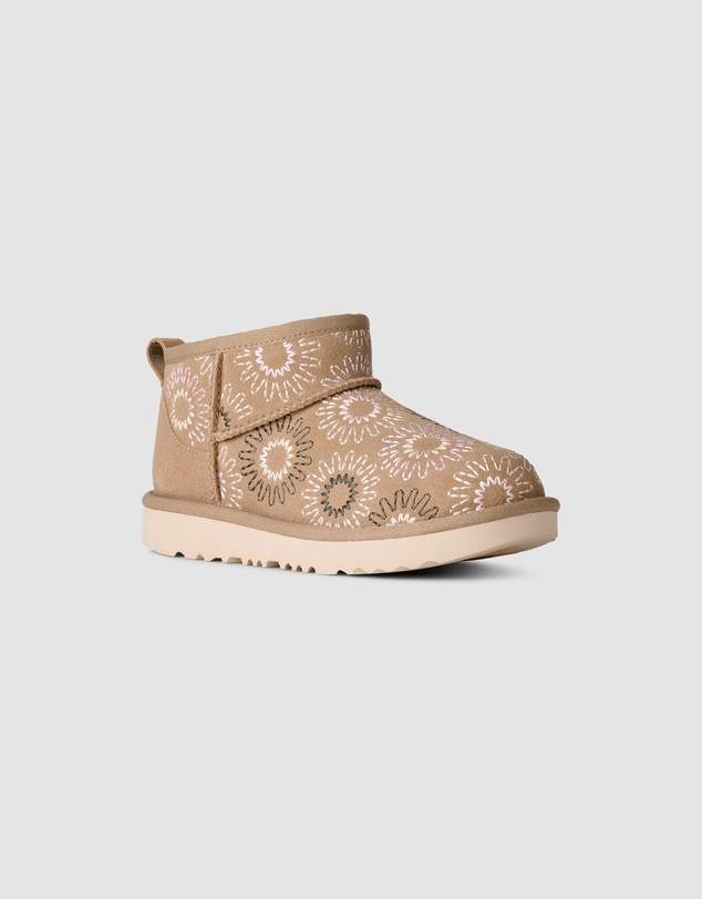 UGG - Classic Ultra Mini Sun Stitch Shoes - Kids