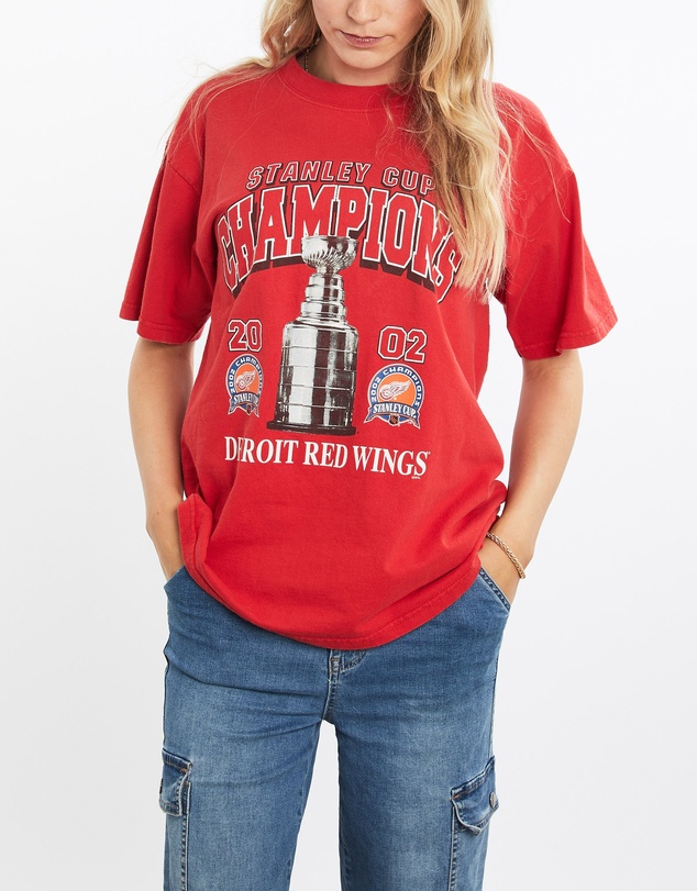 Vintage by The Real Deal - Pre Loved - Vintage NHL Detroit Red Wings Tee
