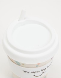 itti bitti - 240ml Reusable Baby Cino Cup With 1 Straw - Fairy Magic