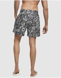 Urban Classics - Pattern Swim Shorts