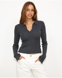 Dazie - Gretta Knit Top