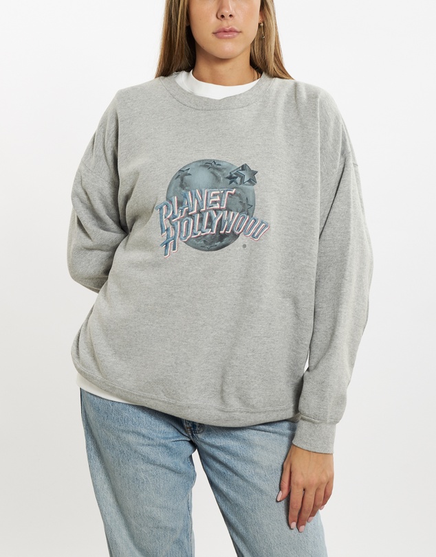 Vintage by The Real Deal - Pre Loved - 90s Planet Hollywood Sweatshirt