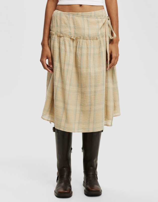 Cotton On - Gracie Wrap Midi Skirt