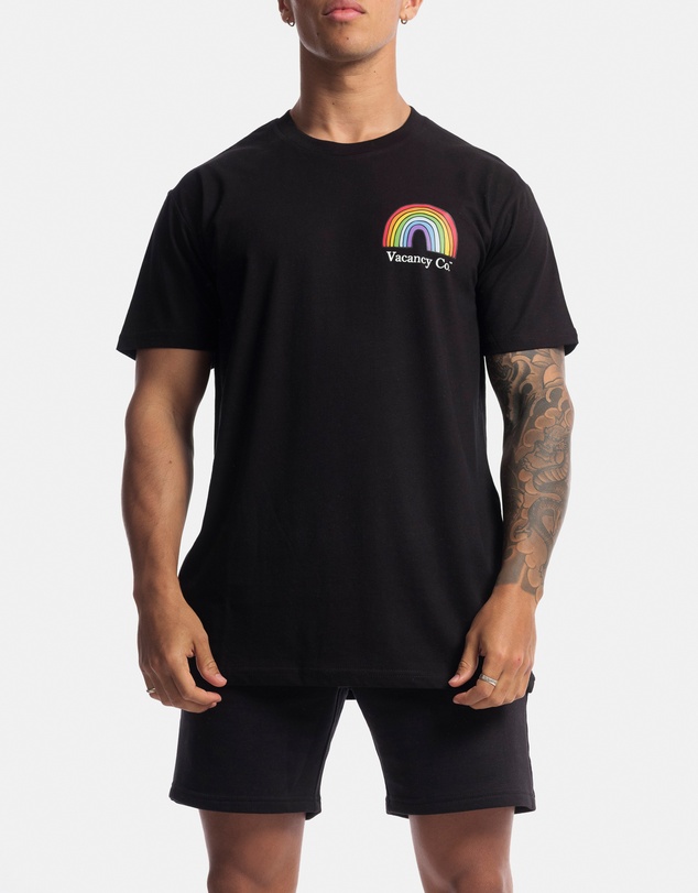 Vacancy Co - Hand-drawn Rainbow Tee