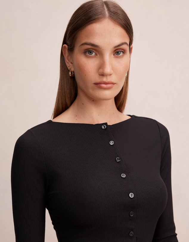 Forever New - Julia Rib 3 & 4 Sleeves Cardigan