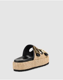 Siren - Aphrodite Woven Flatforms