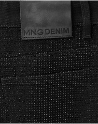 M.N.G - Balloon Jeans With Rhinestones