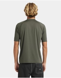 Billabong - Mens Boxed Arch Short Sleeve Rash Vest