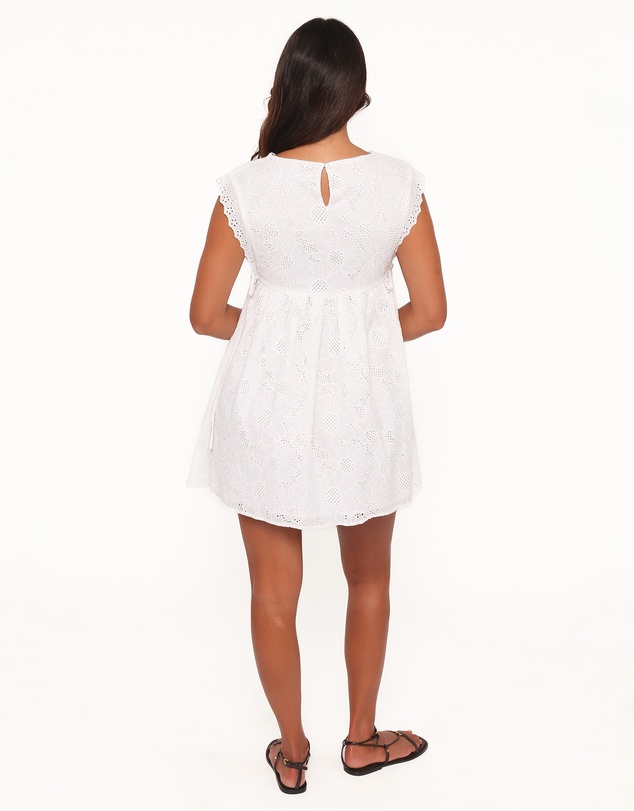 Petal & Pup - Elliott Mini Dress - White