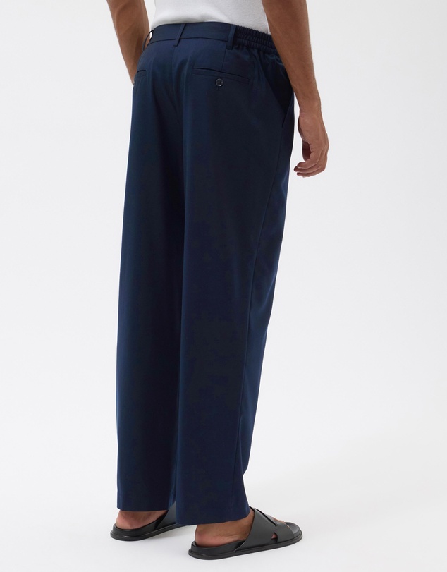 AERE - Pleated Wool Blend Trousers