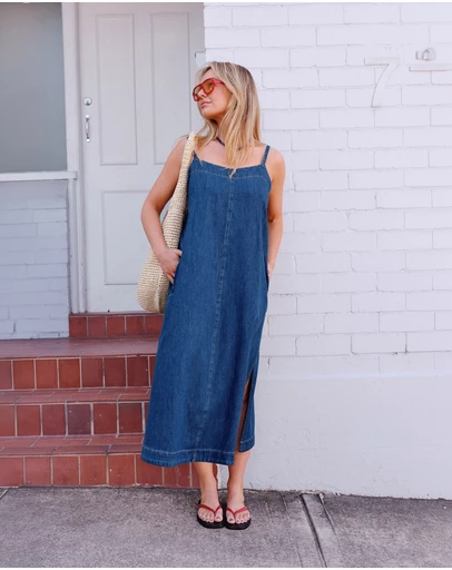 Ceres Life - Remy Strappy Midi Dress