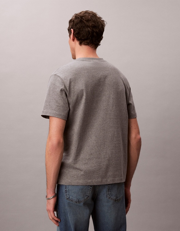 Calvin Klein Jeans - Terry Heritage Logo NYC Graphic Relaxed T-Shirt