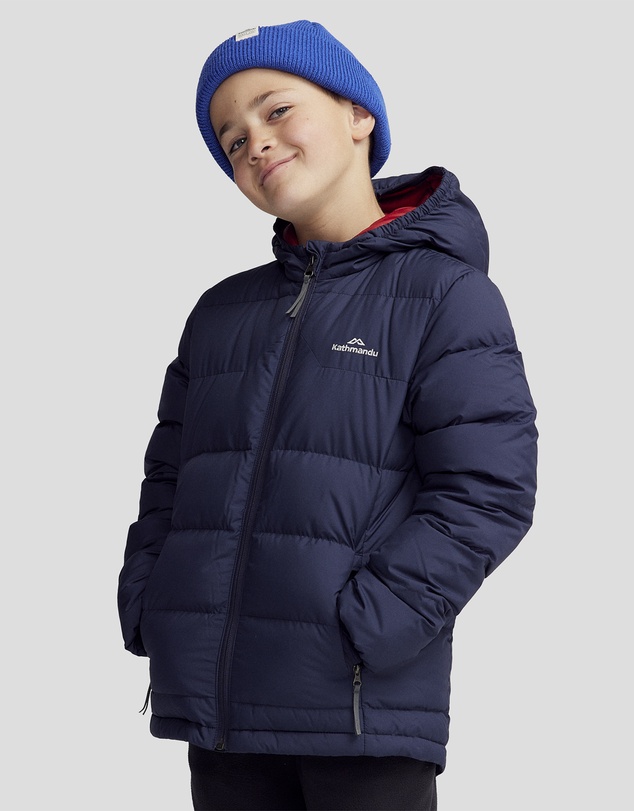Kathmandu - Epiq Boys Down Puffer Warm Outdoor Winter Jacket
