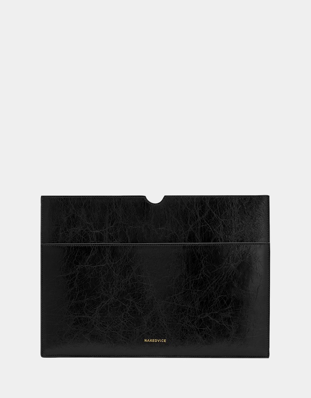 Nakedvice - The Bass Black Gold Laptop Sleeve