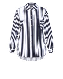 City Chic - Lilia Stripe Cotton Shirt
