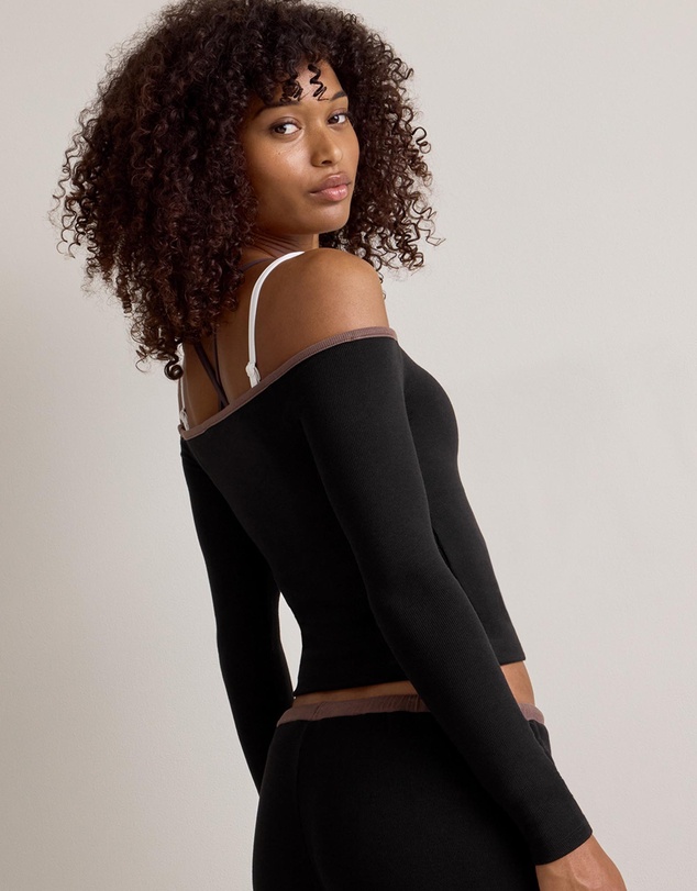 TALA - 365 Sculpting Lounge Contrast Top