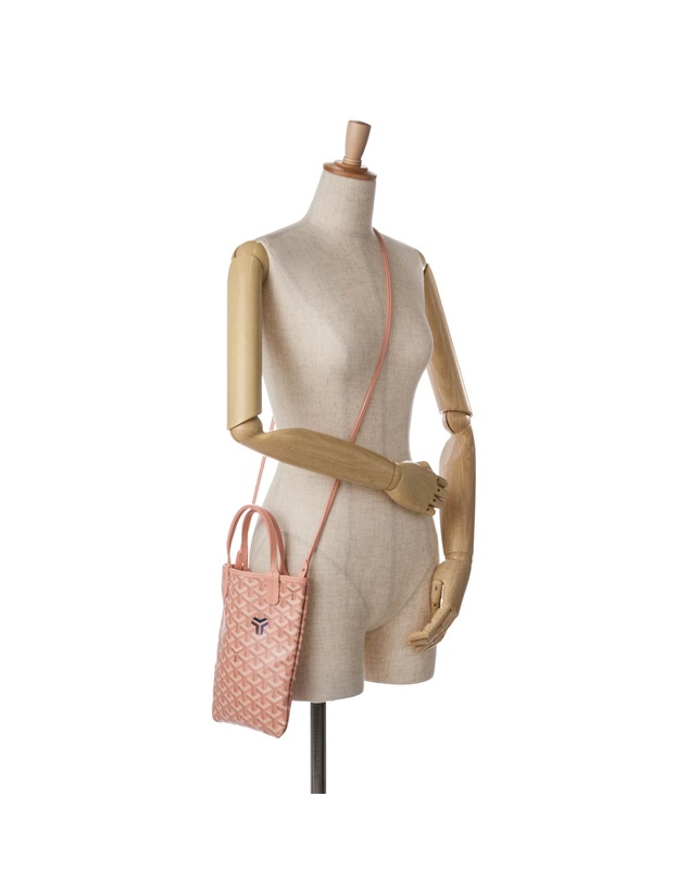 Pre-Loved by Azura Reborn - Pre-Loved goyard Structured Tote Bag with Double Top Handle and Shoulder Strap