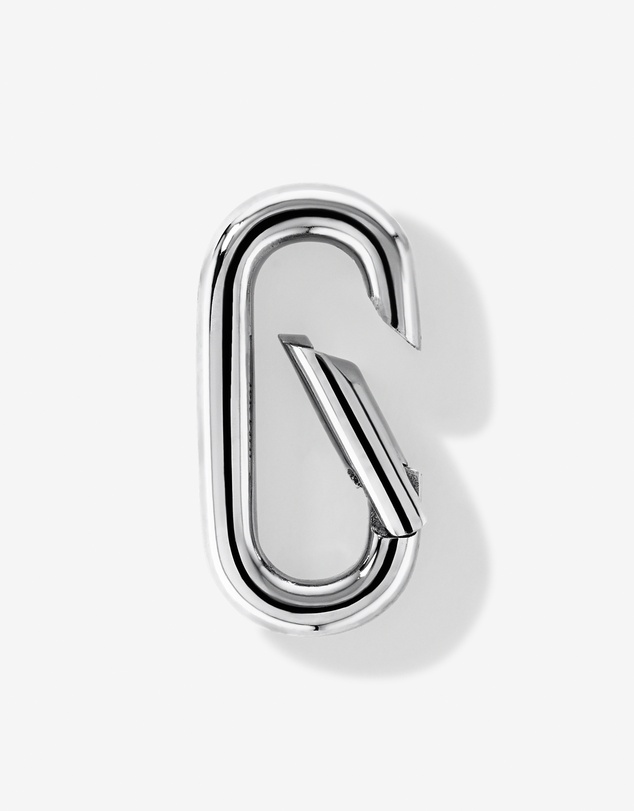 Michael Hill - Polished Paperclip Pendant Connector in Sterling Silver