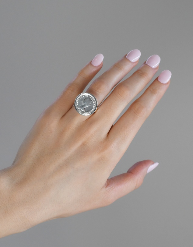 Von Treskow - Sixpence Coin Ring