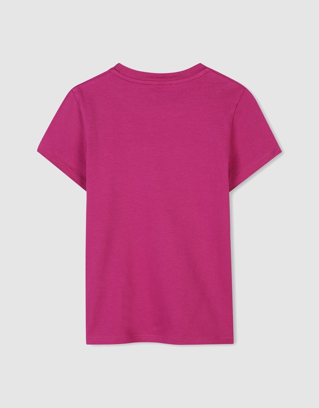 DKNY - Asymmetrical Logo Short Sleeve T-Shirt - Kids-Teens