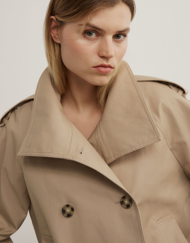 Witchery - Funnel Neck Trench Coat
