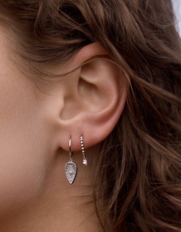 Native Sol - Aurora Huggie Earrings