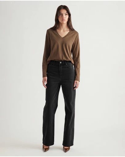Decjuba - Imogen V Neck Long Sleeve