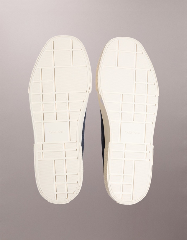 Calvin Klein - Alvaro Cotton Canvas Logo Trainers